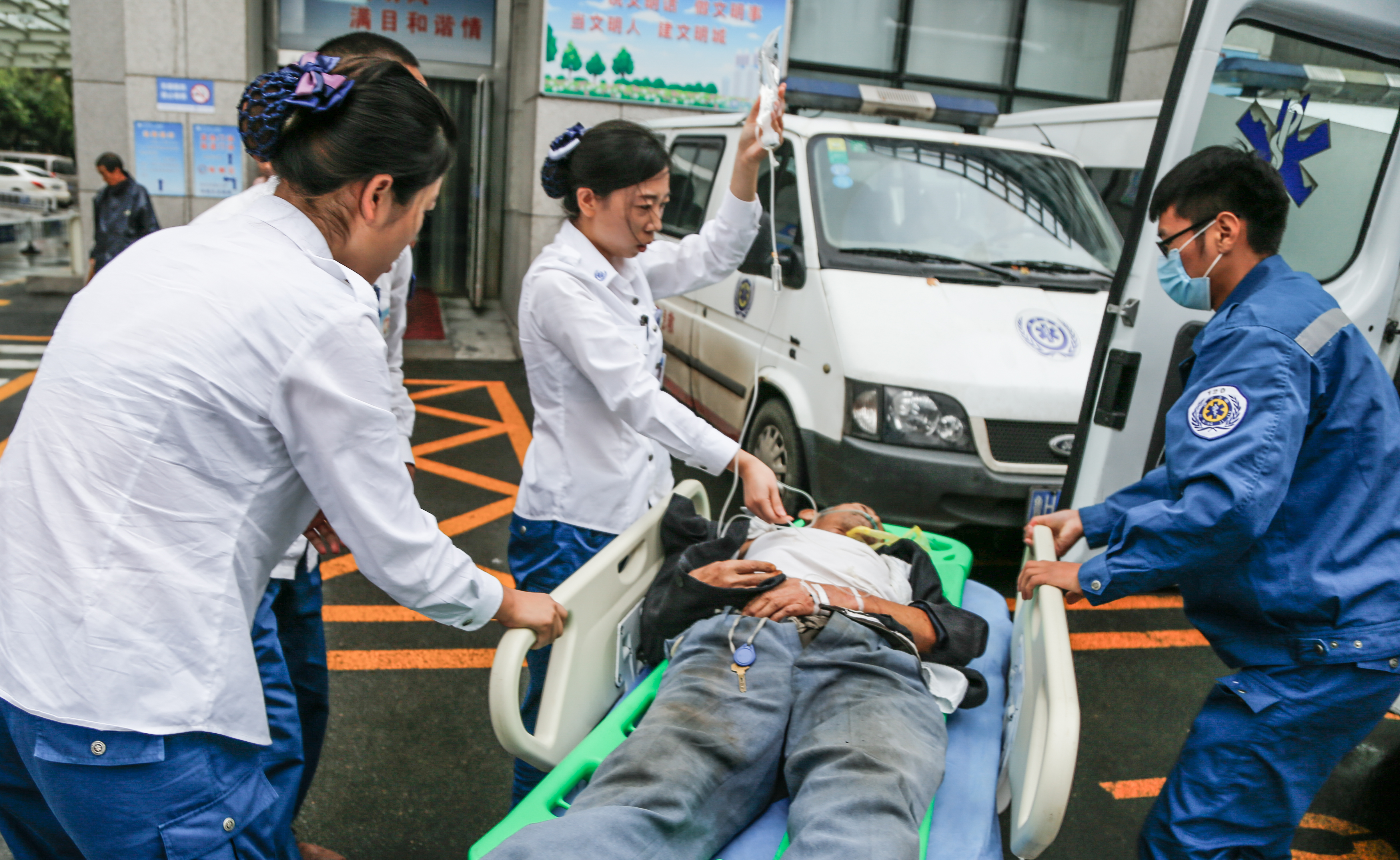 看看这些济宁急救瞬间大多数场景你都没见过