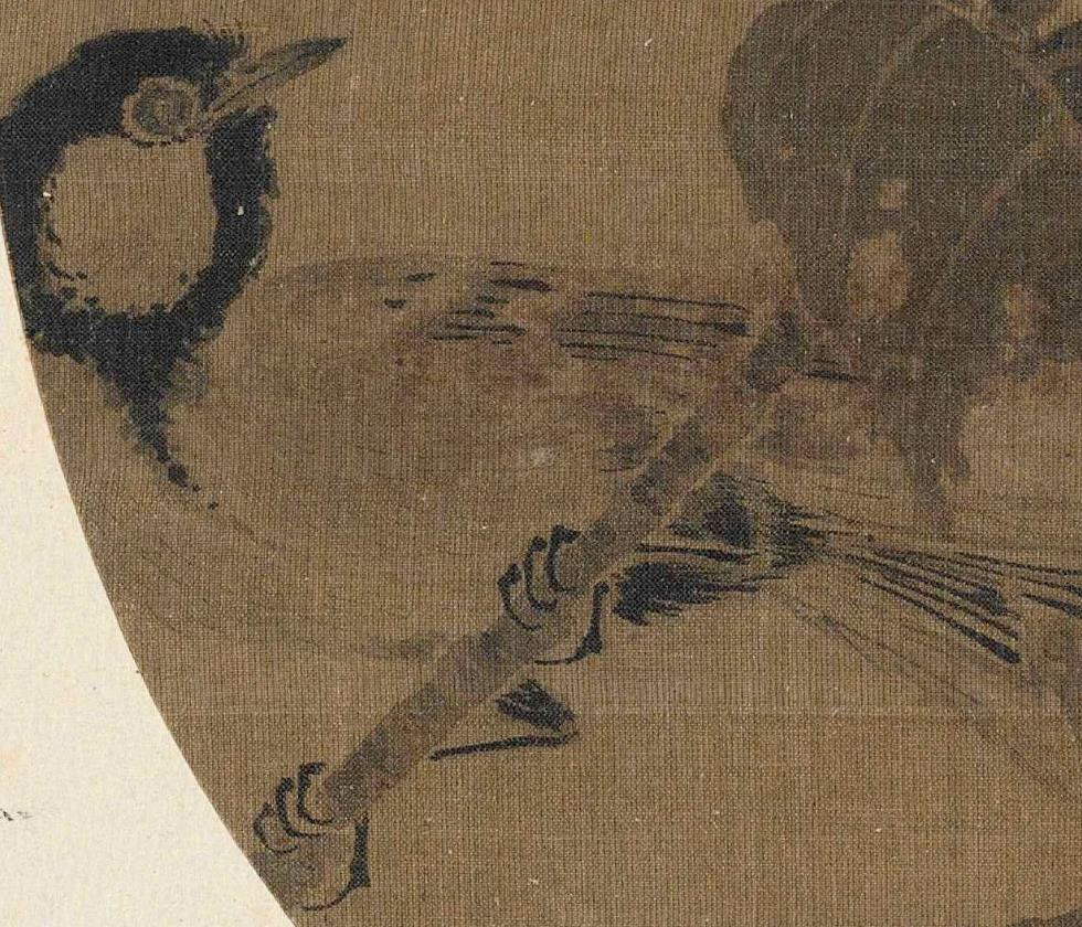 宋,赵佶《枇杷山鸟图》(北京故宫博物院藏)