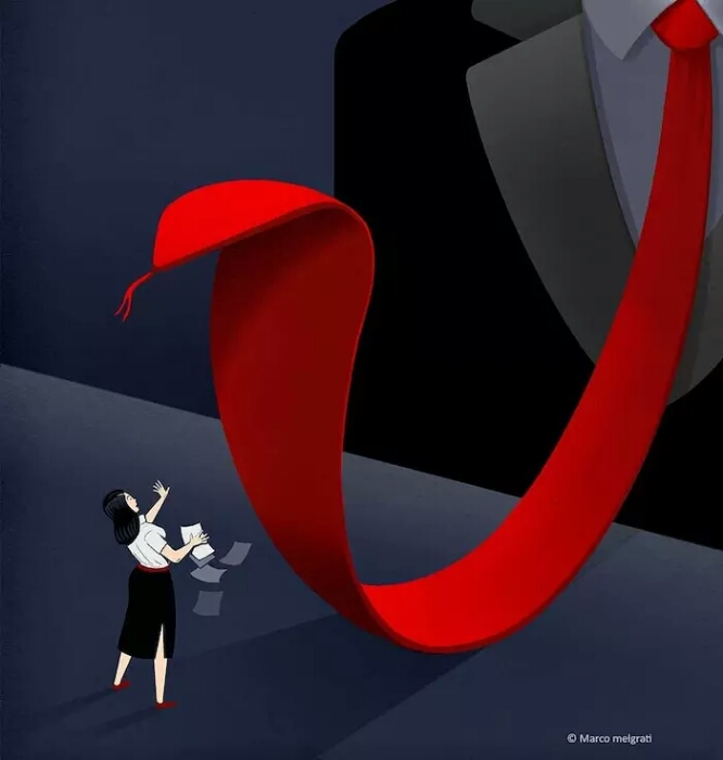 漫世界|外国幽默漫画欣赏--岁月是把无情的杀猪刀