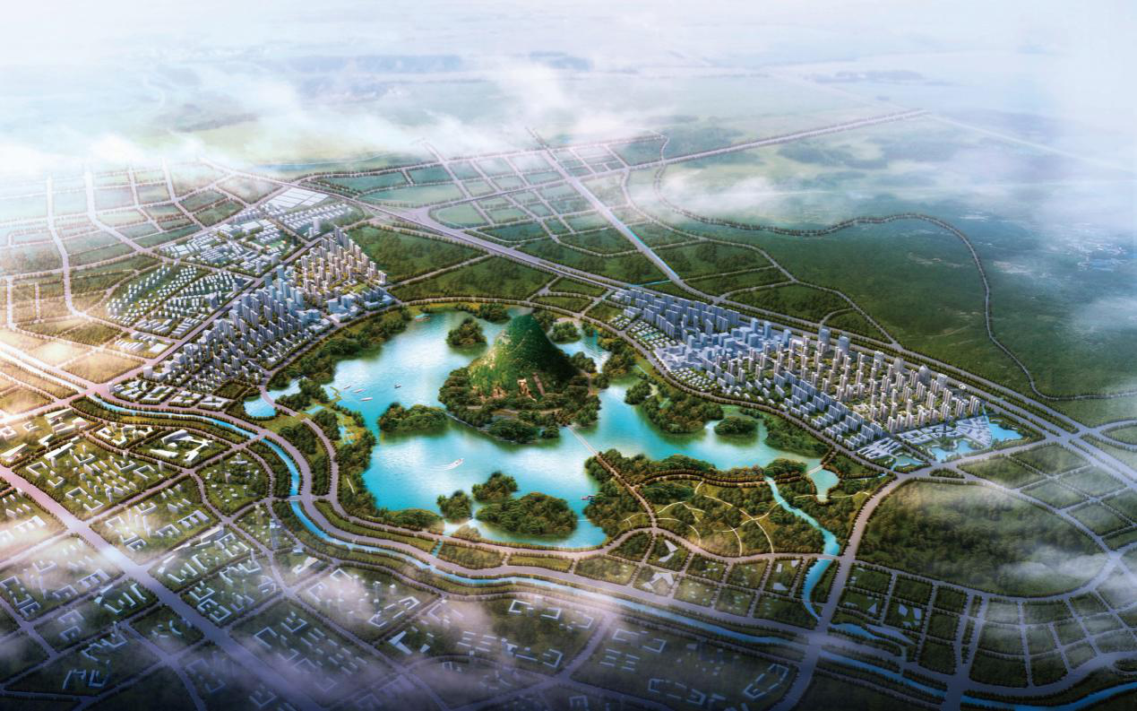 华山片区正在崛起一座生态人文新城