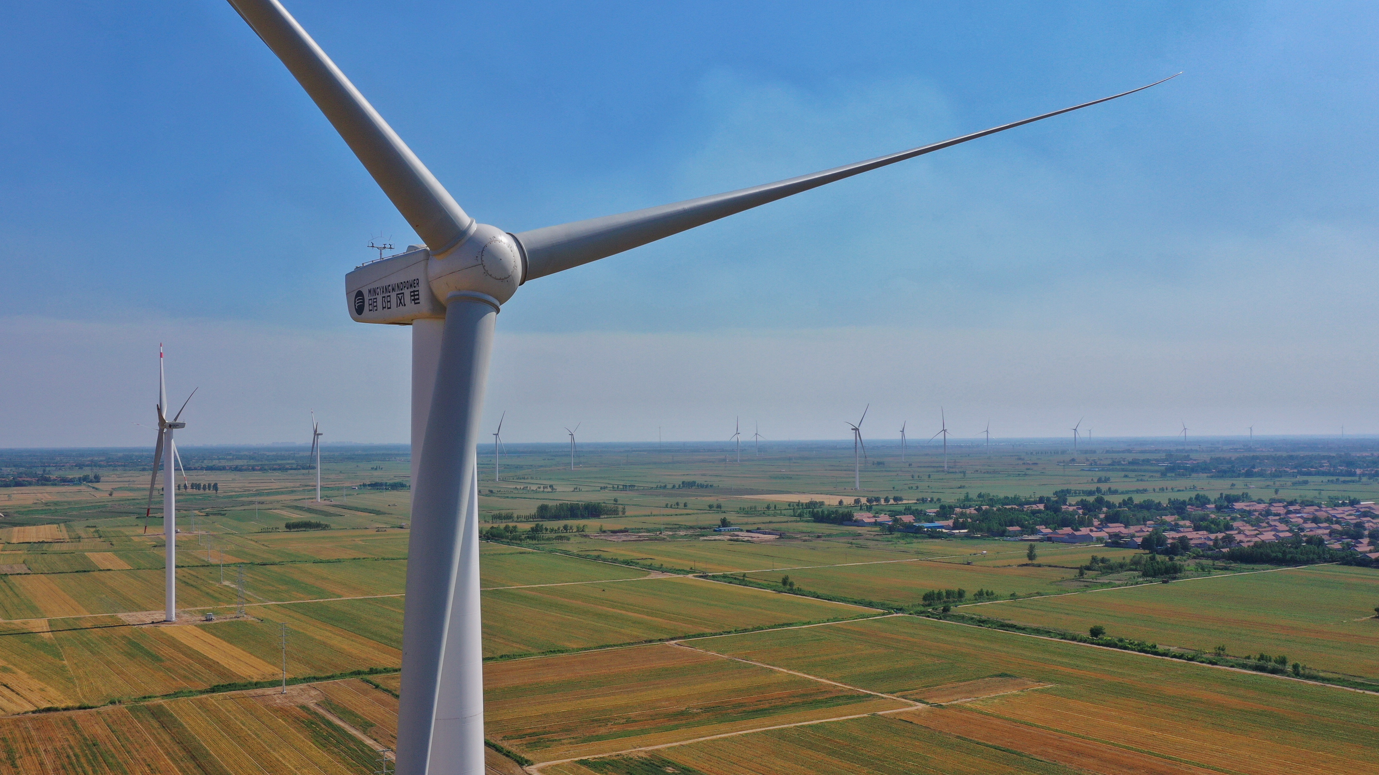 乐陵一风电项目并网,年发电量可供7.7万家庭一年用电