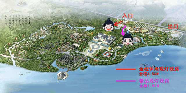 孙子文化园平面图图片