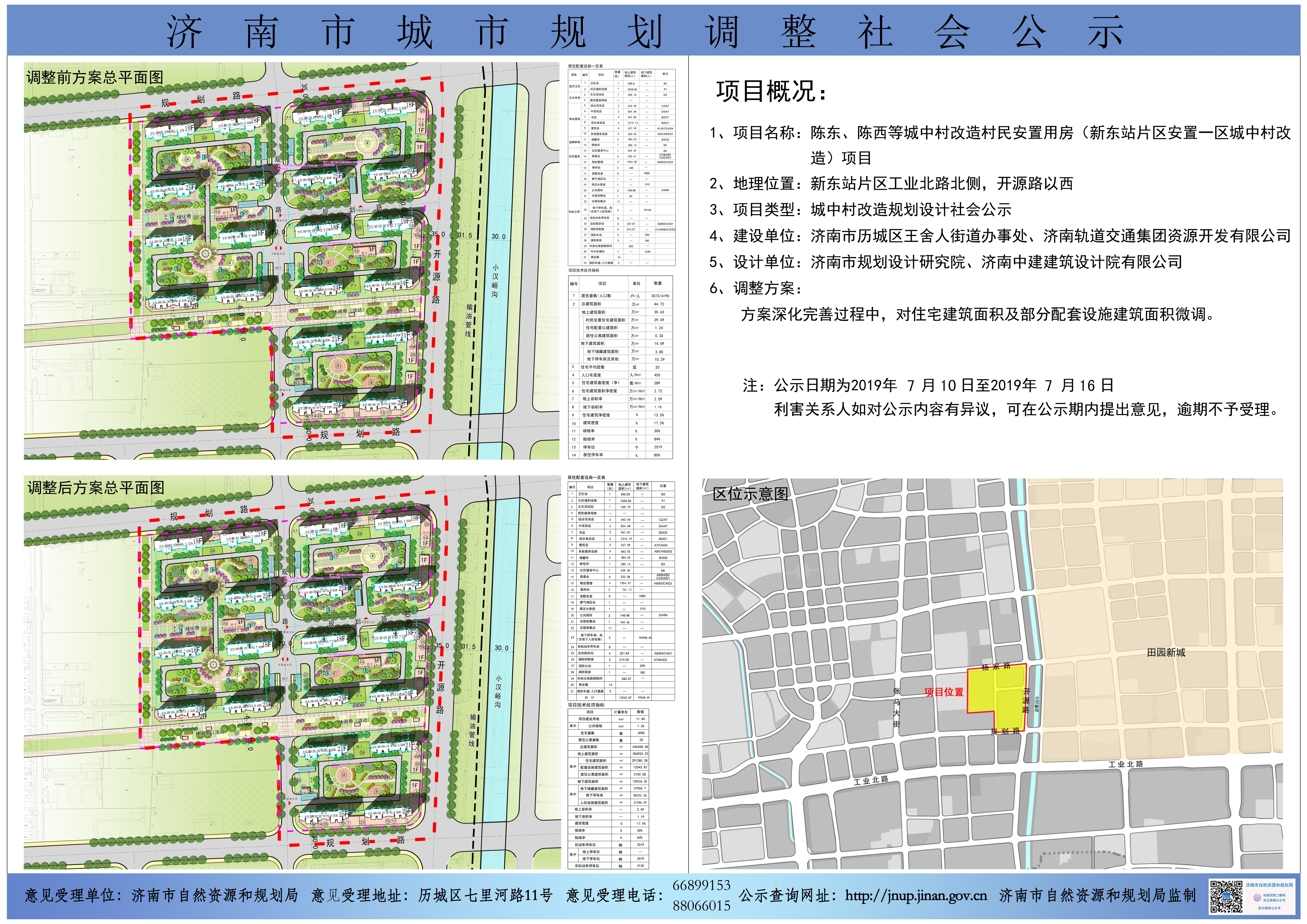 開源路以西,建設單位為濟南市歷城區王舍人街道辦事處,濟南