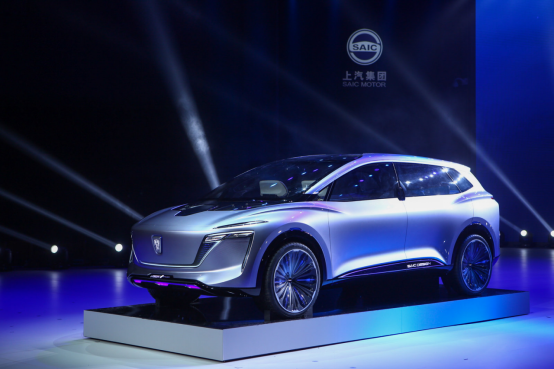 首款5g智能座舱荣威visioni概念车首秀颠覆未来出行