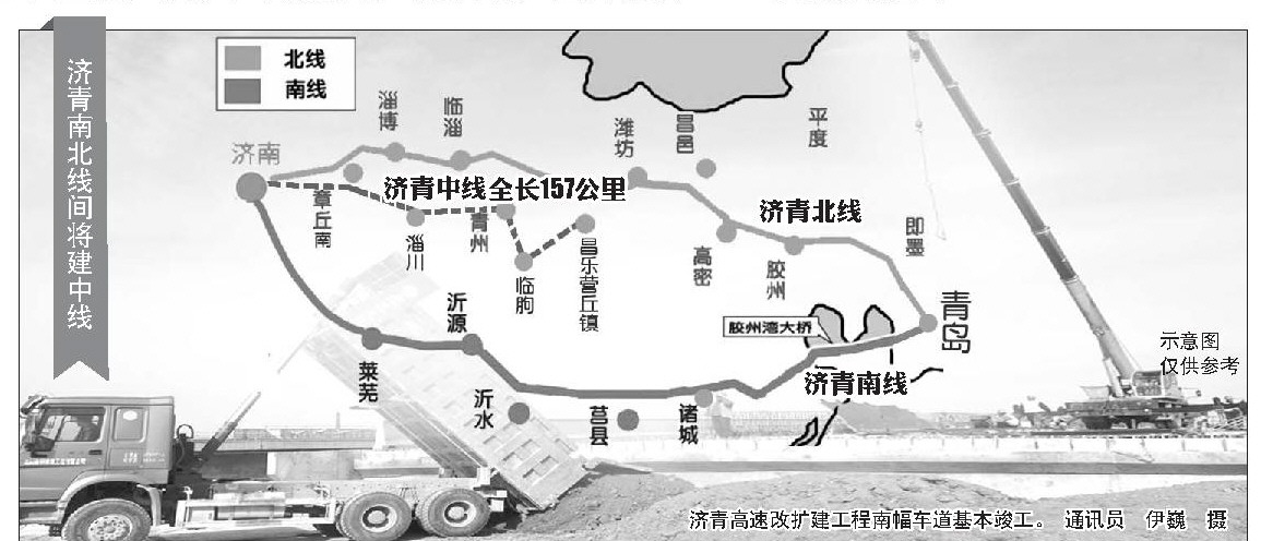 济潍高速青州详细图图片