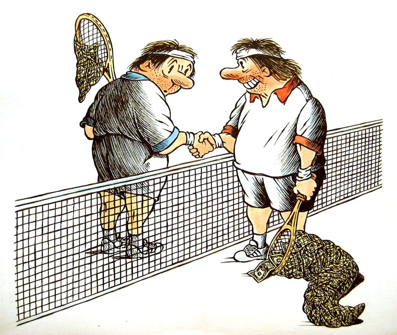 漫世界|乌克兰漫画家尤里·科索布金作品欣赏