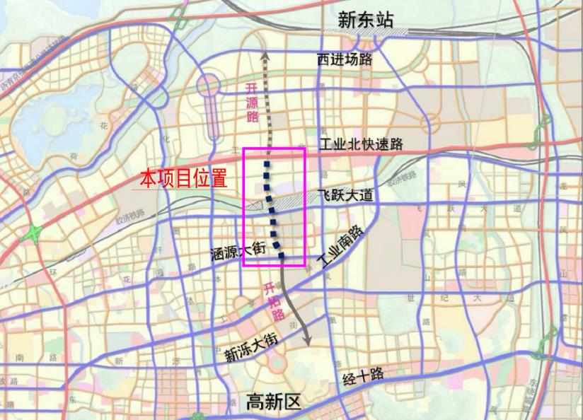 开源路上跨胶济铁路济南东部首座跨铁路桥要开工啦