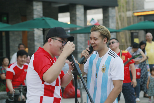 梵林造乐节世界杯主题音乐趴在济开幕,现场燃