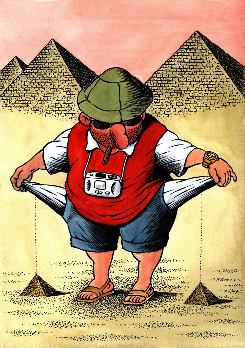 漫世界|乌克兰漫画家尤里·科索布金作品欣赏